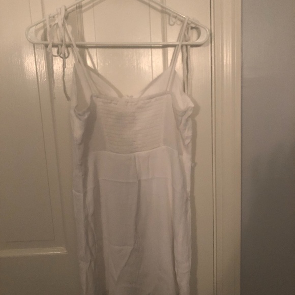 LA Hearts White Front Tie Dress - Picture 3 of 5